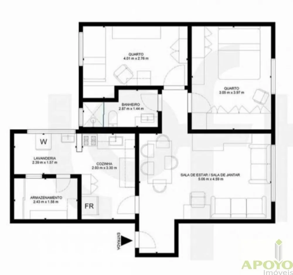 Apartamento, 2 quartos, 74 m² - Foto 10