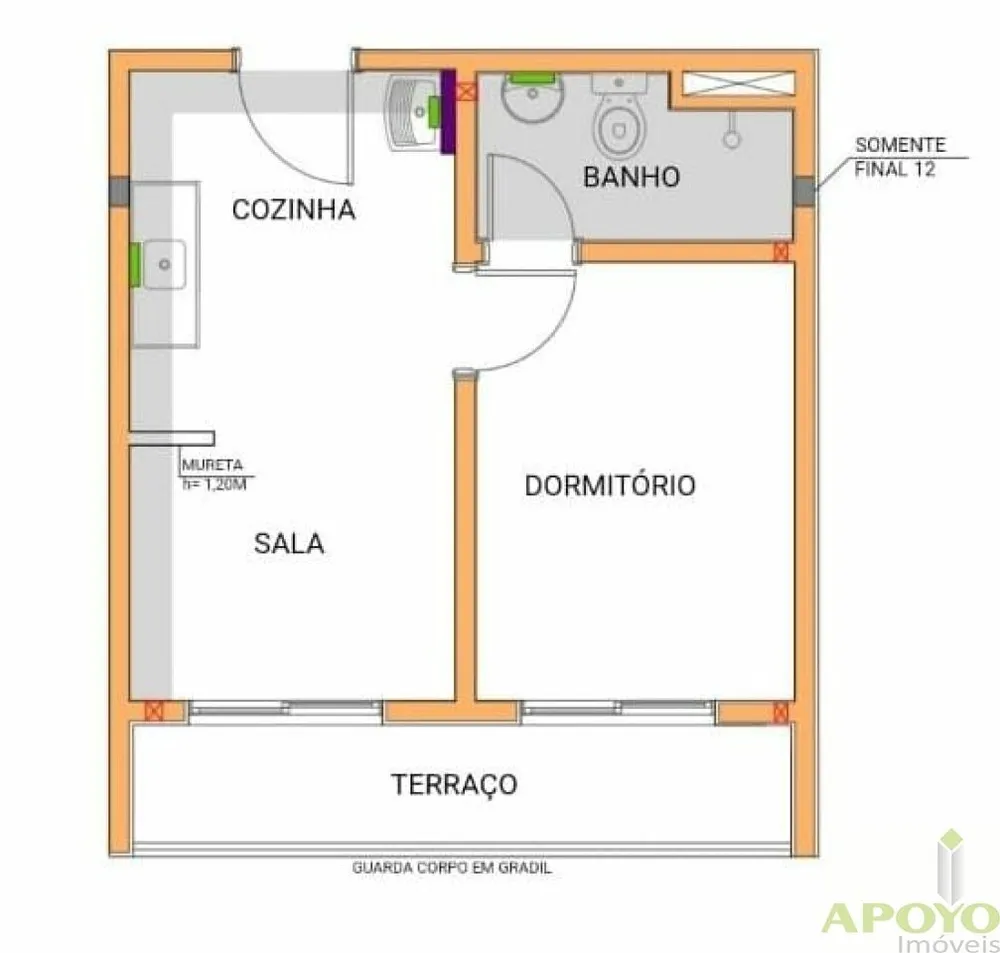 Loft, 28 m² - Foto 9
