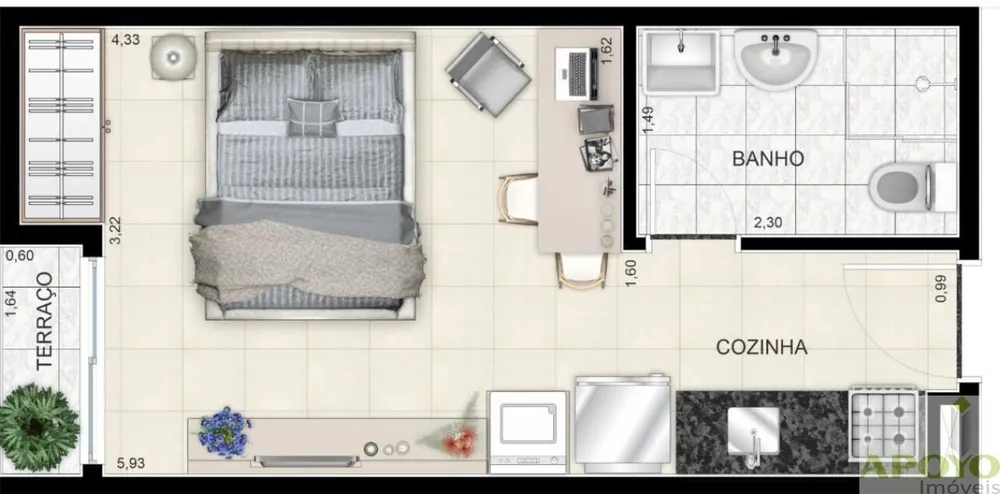 Loft, 36 m² - Foto 2