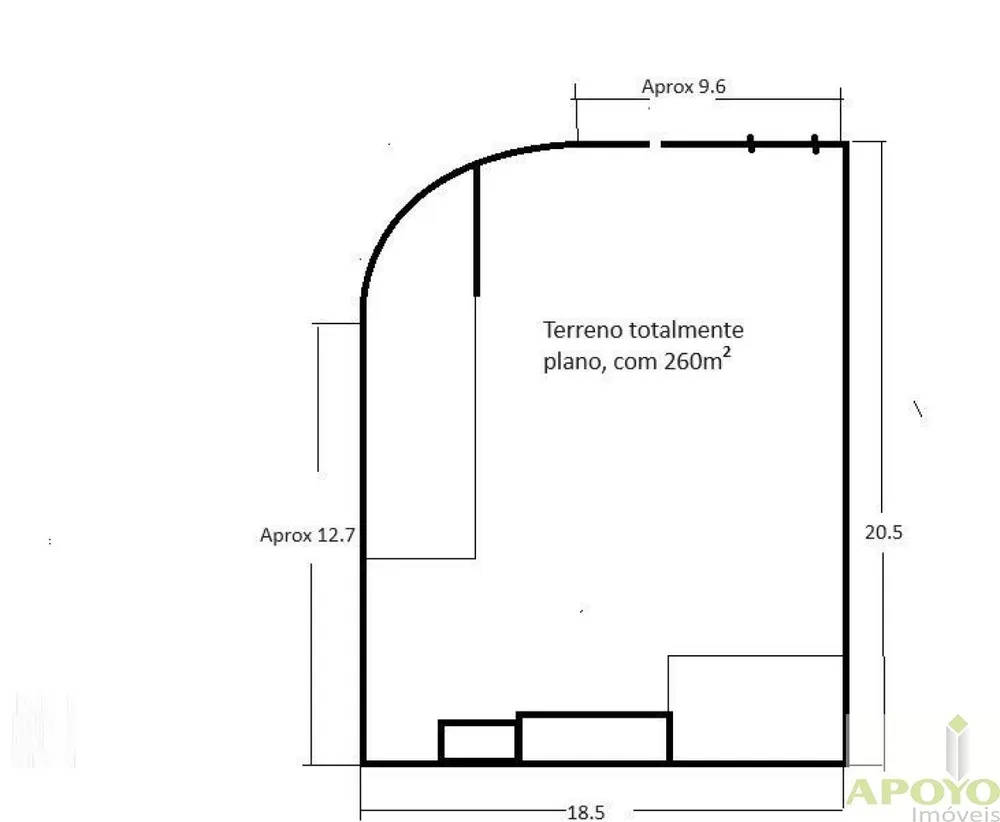 Terreno, 260 m² - Foto 8