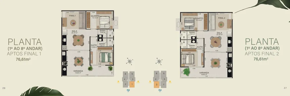 Apartamento, 2 quartos, 76 m² - Foto 4