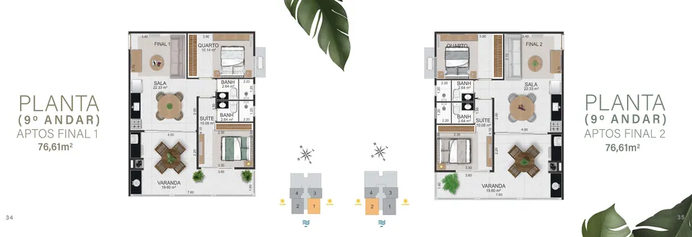 Apartamento, 2 quartos, 76 m² - Foto 14