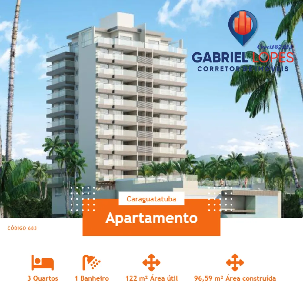 Apartamento, 3 quartos, 122 m² - Foto 2