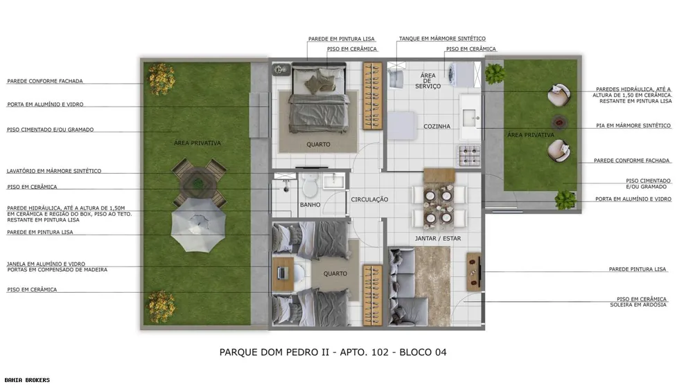 Apartamento, 2 quartos, 42 m² - Foto 12