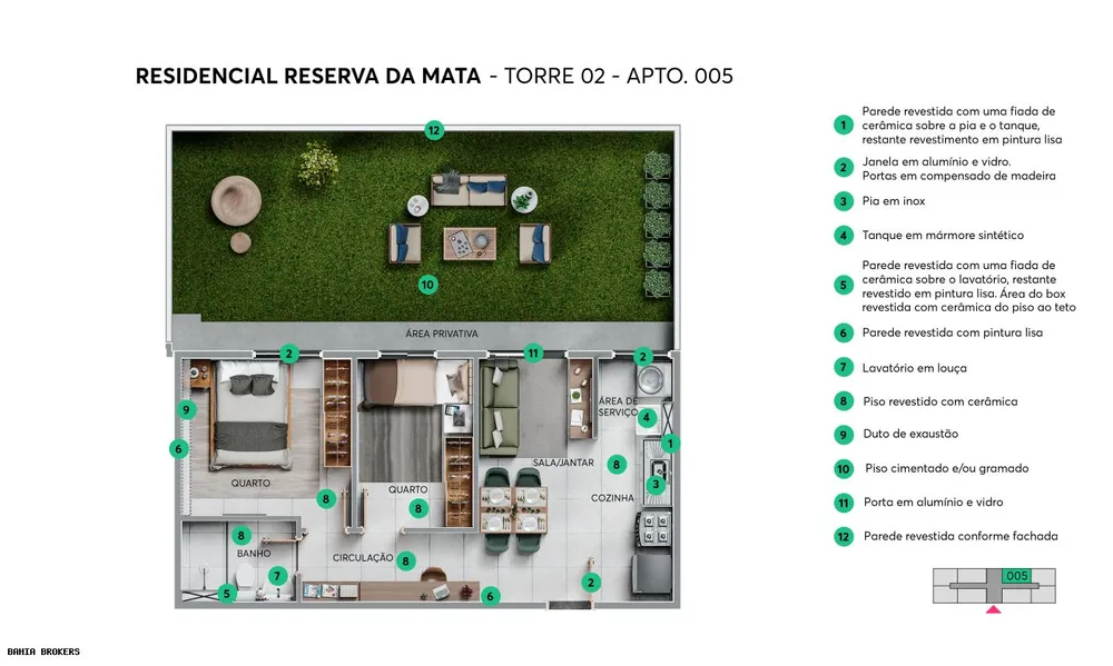 Apartamento, 2 quartos, 38 m² - Foto 15