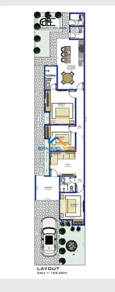 Casa, 3 quartos, 104 m² - Foto 15