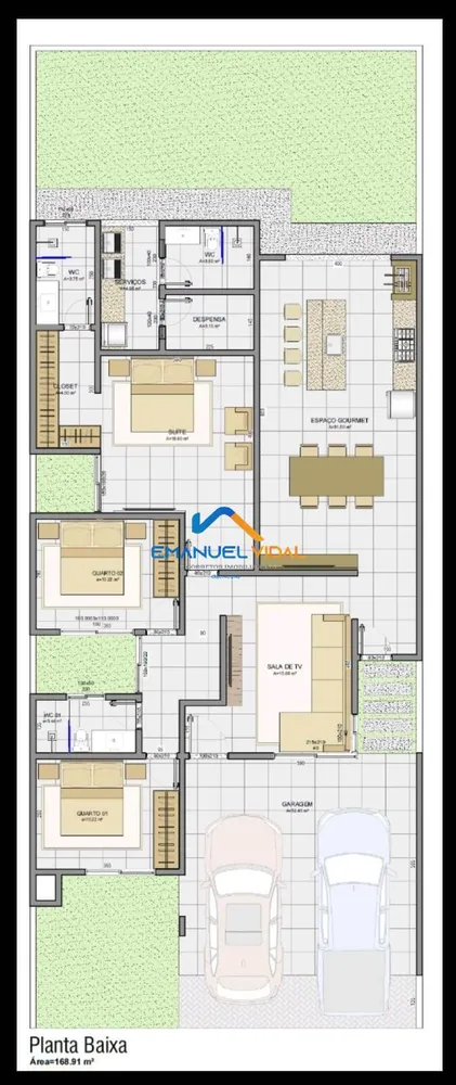 Casa, 3 quartos, 168 m² - Foto 16