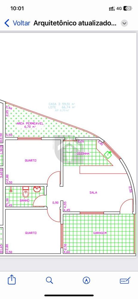 Casa, 2 quartos, 59 m² - Foto 1