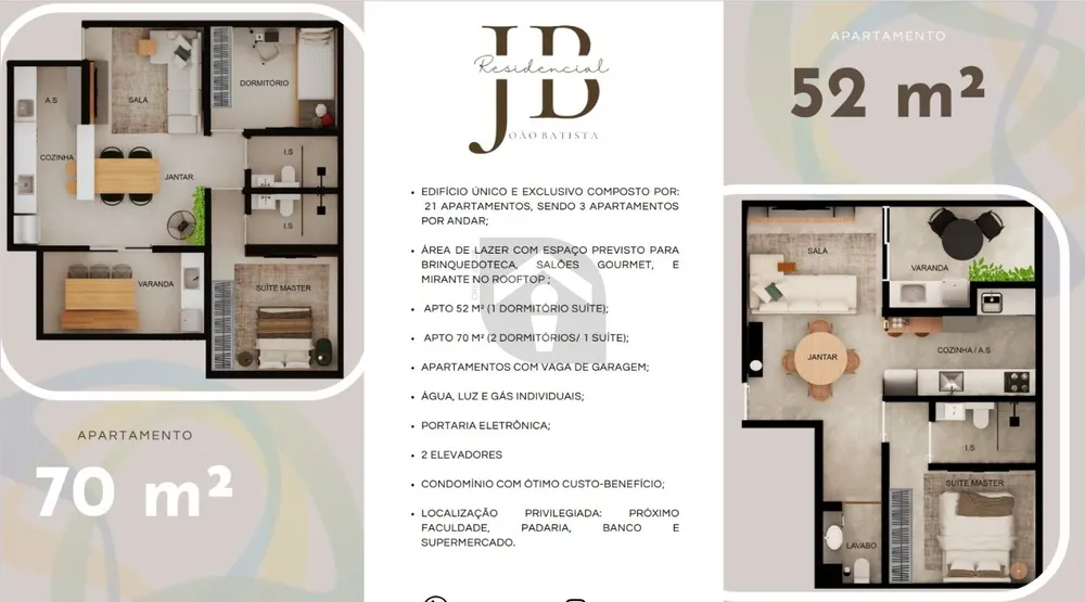 Apartamento, 1 quarto, 52 m² - Foto 4