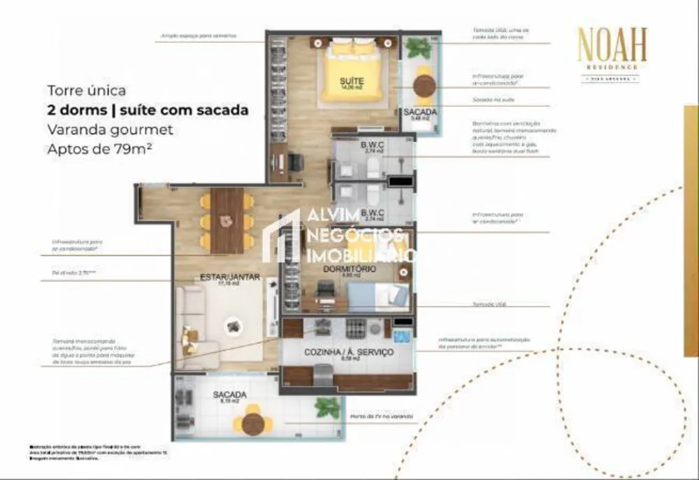 Apartamento, 2 quartos - Foto 5