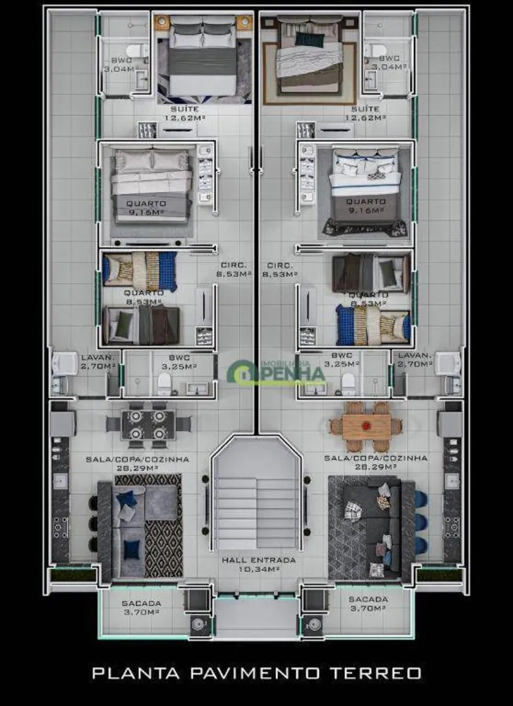 Apartamento, 2 quartos, 76 m² - Foto 10