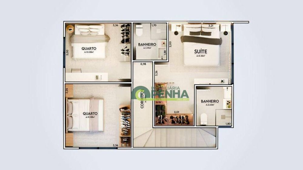 Casa à venda com 3 quartos, 113M2 - Foto 4