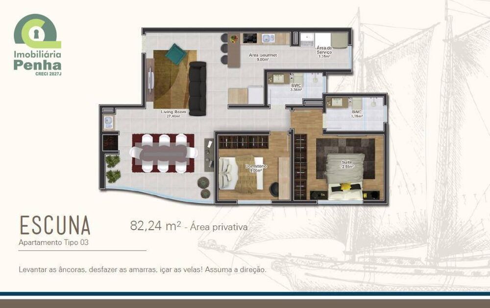 Apartamento, 2 quartos, 76 m² - Foto 40