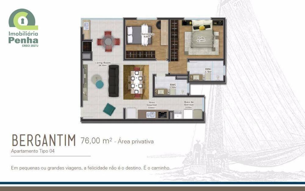 Apartamento, 2 quartos, 76 m² - Foto 31