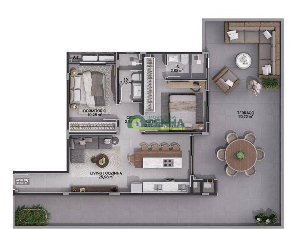 Apartamento, 3 quartos, 85 m² - Foto 1