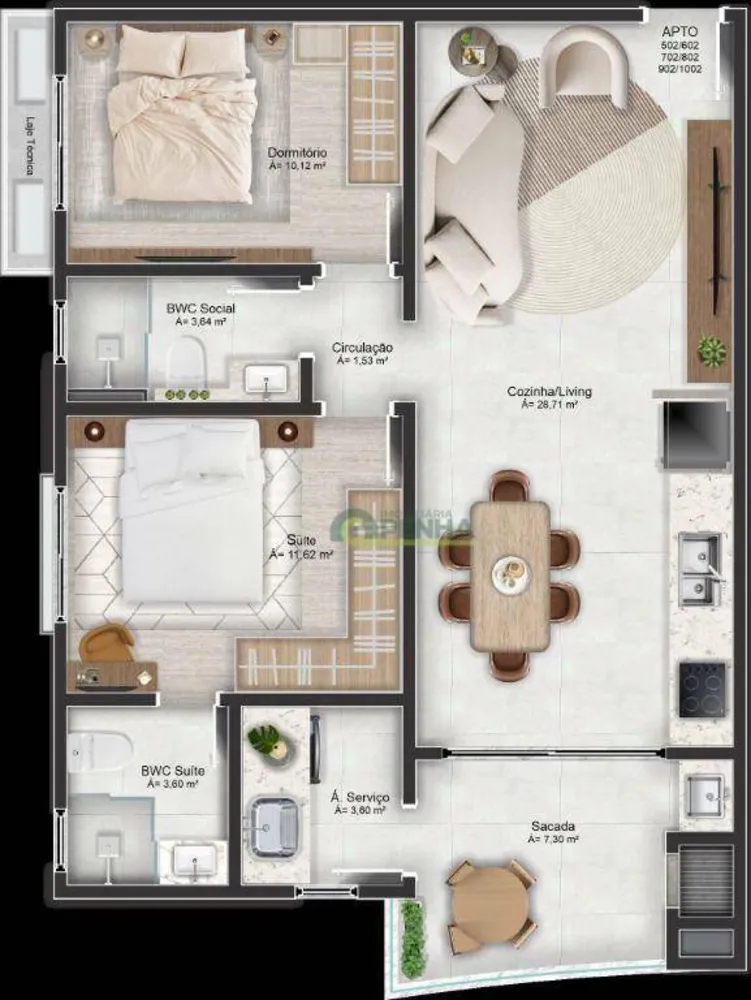 Apartamento, 2 quartos, 76 m² - Foto 4