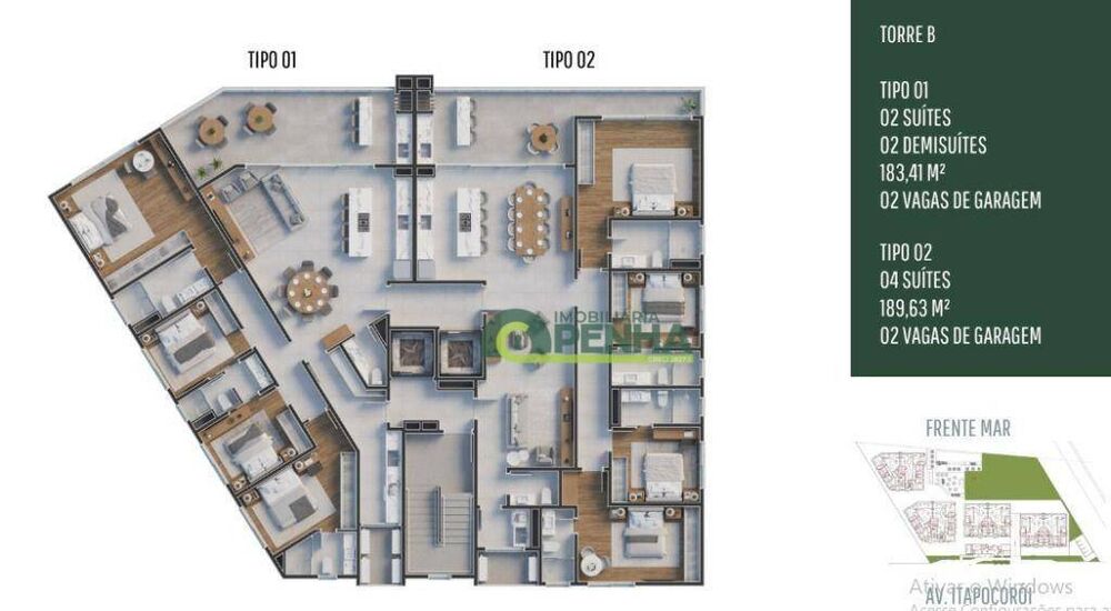 Apartamento, 4 quartos, 163 m² - Foto 8