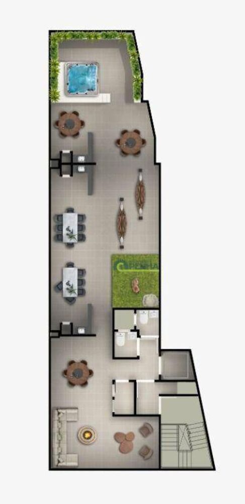 Apartamento, 2 quartos, 56 m² - Foto 1