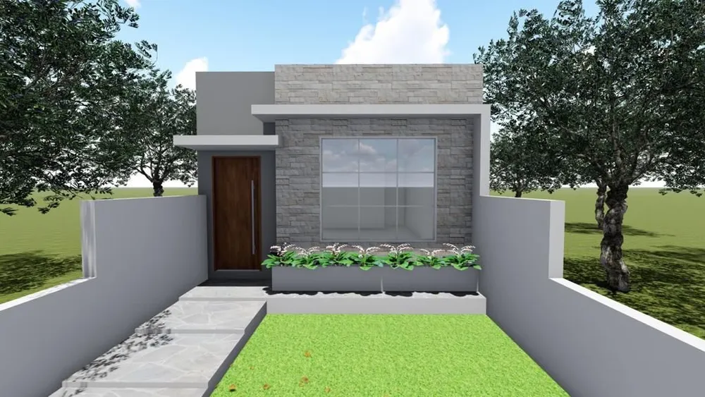 Casa, 1 quarto, 43 m² - Foto 2