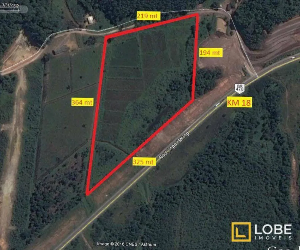 Terreno, 6 hectares - Foto 1