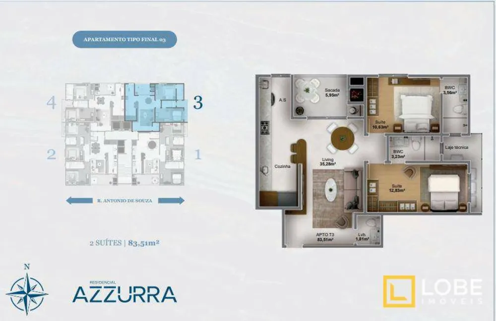 Apartamento, 2 quartos, 83 m² - Foto 25