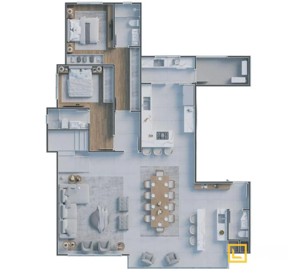 Apartamento, 5 quartos, 238 m² - Foto 7