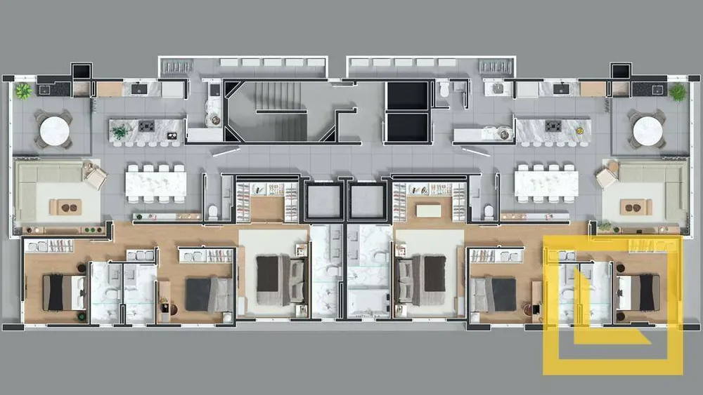 Apartamento, 3 quartos, 146 m² - Foto 12