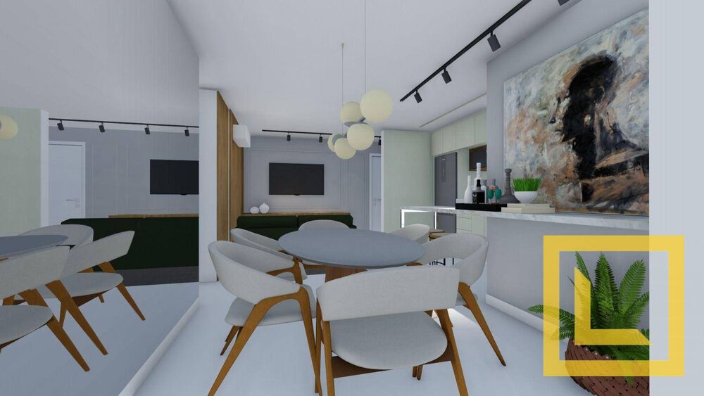 Apartamento à venda com 2 quartos, 66m² - Foto 3