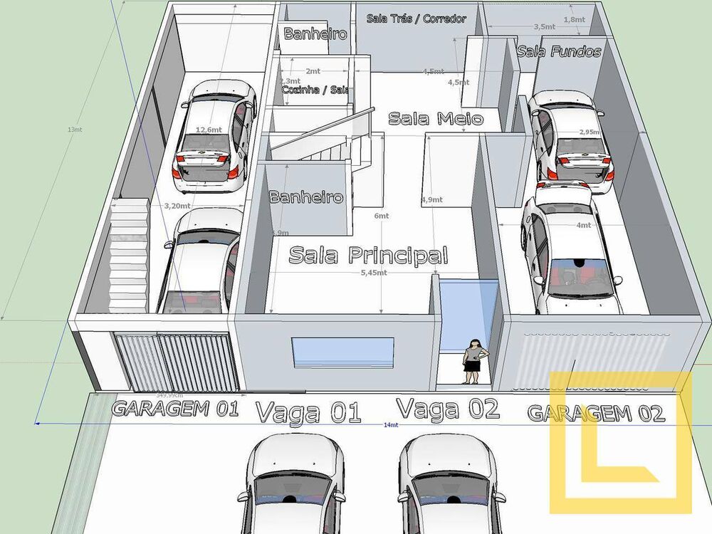 Casa, 3 quartos, 354 m² - Foto 2