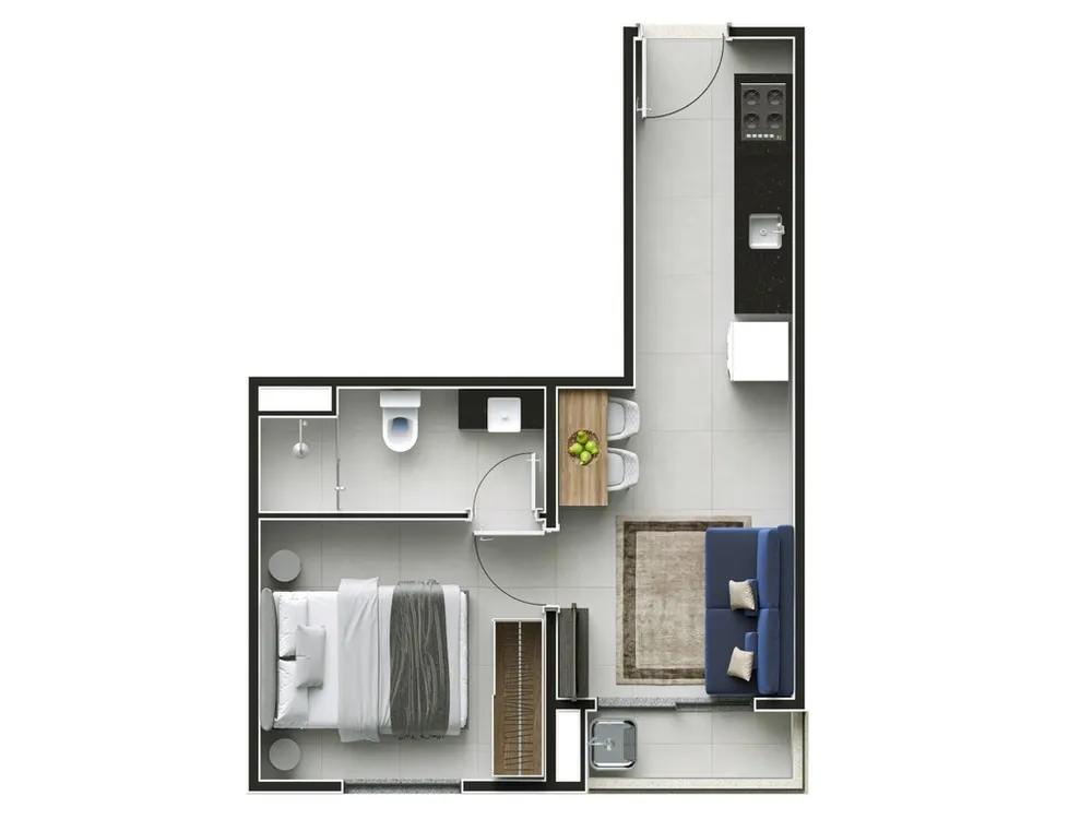 Apartamento, 2 quartos, 58 m² - Foto 14