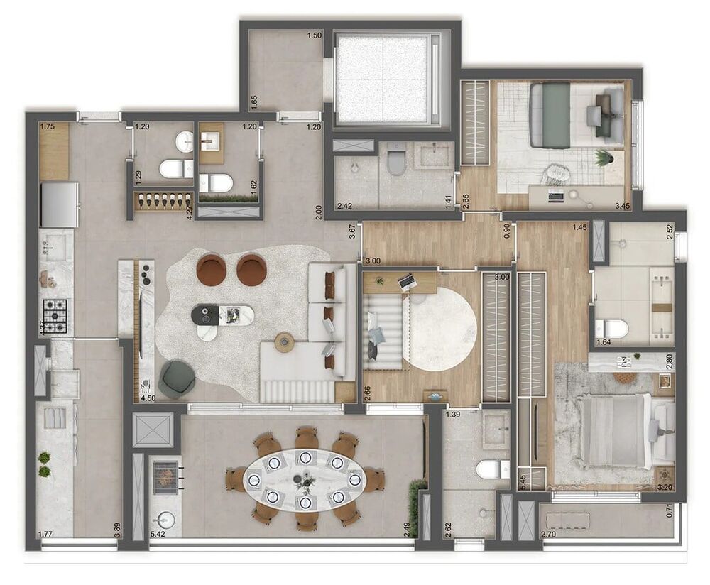 Apartamento, 3 quartos, 112 m² - Foto 7