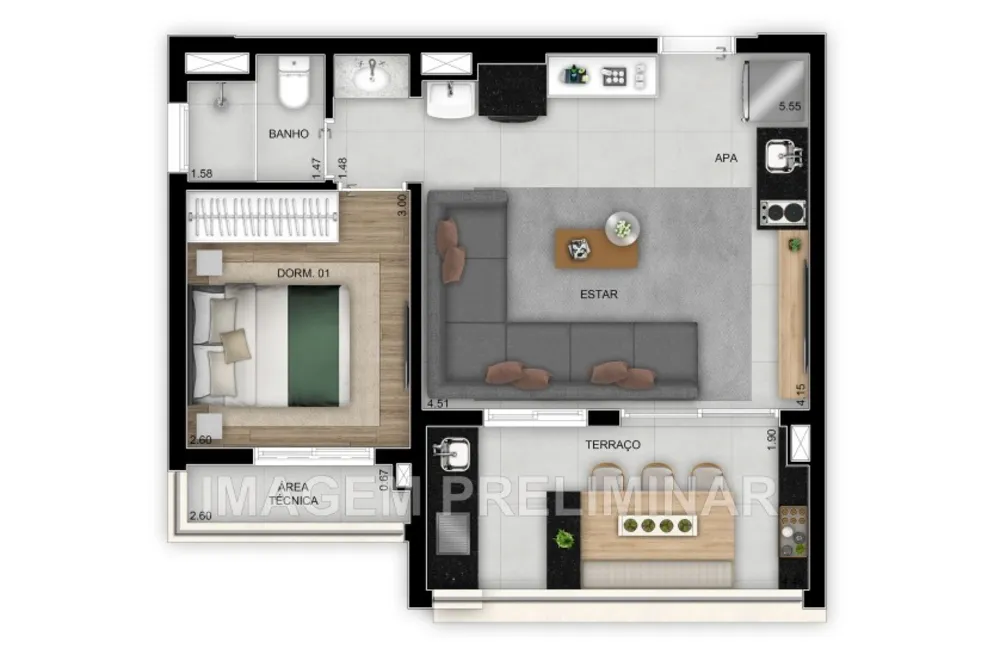 Apartamento, 3 quartos, 113 m² - Foto 13