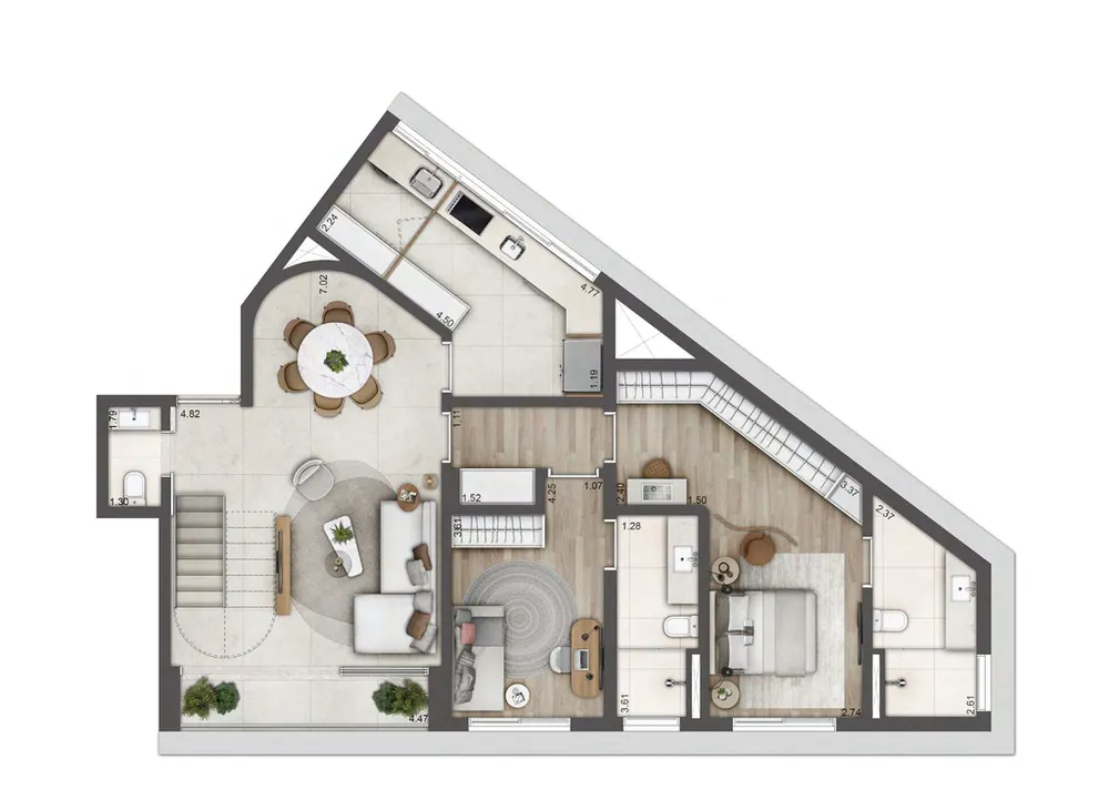 Apartamento, 2 quartos, 216 m² - Foto 19