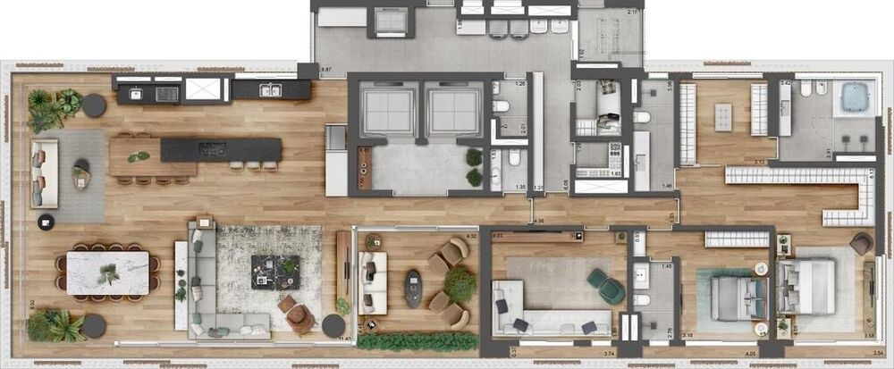 Apartamento, 4 quartos, 355 m² - Foto 17
