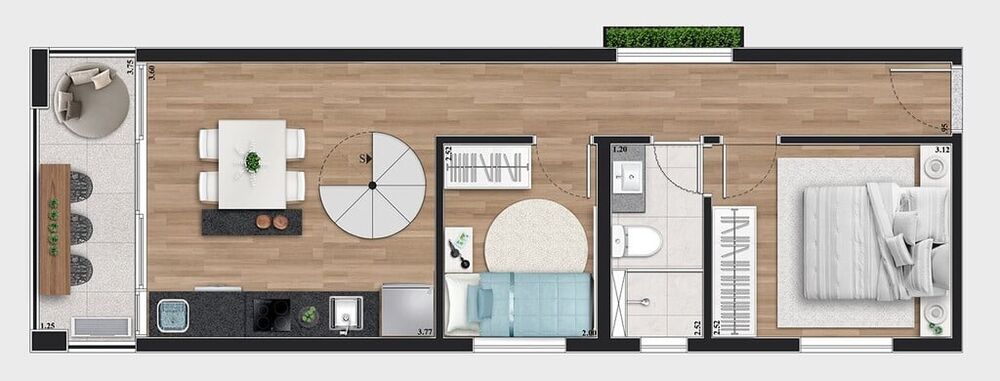 Cobertura, 2 quartos, 119 m² - Foto 22