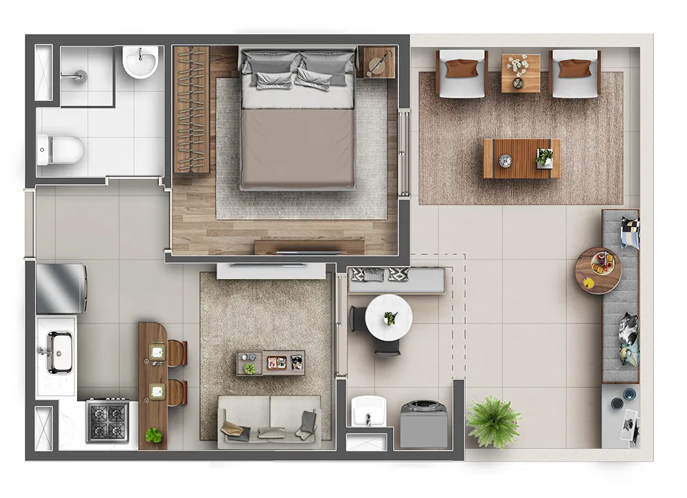 Cobertura, 3 quartos, 79 m² - Foto 10
