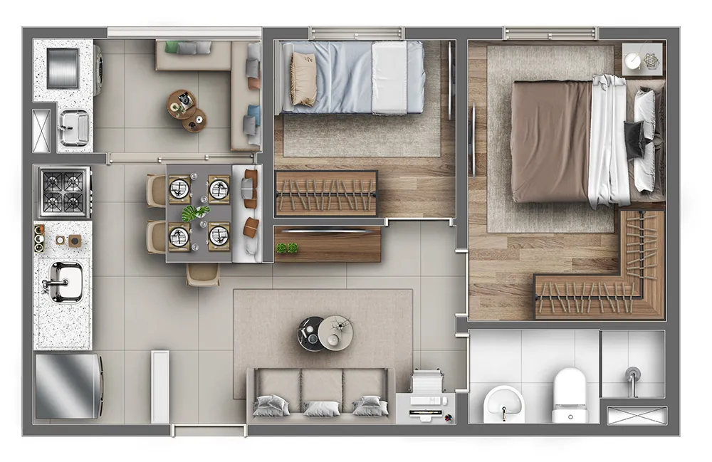 Cobertura, 3 quartos, 79 m² - Foto 9