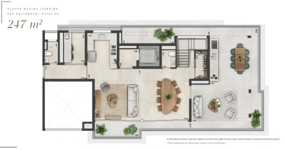 Cobertura, 3 quartos, 255 m² - Foto 14