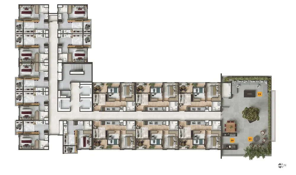 Apartamento, 2 quartos, 50 m² - Foto 15