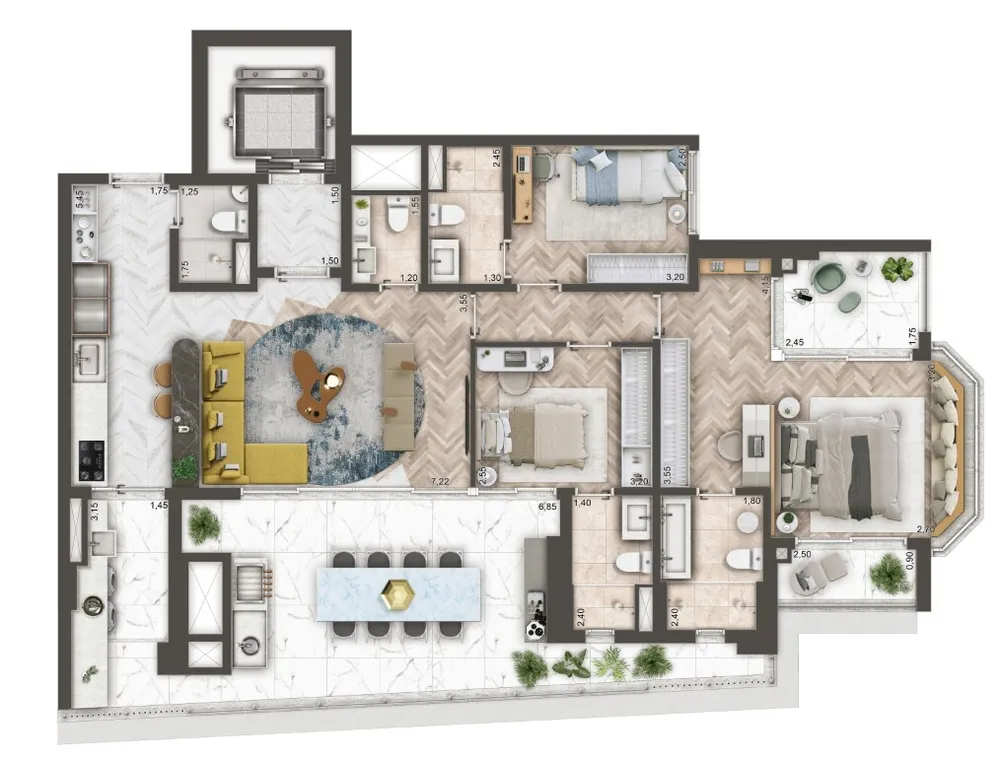 Apartamento, 2 quartos, 101 m² - Foto 20