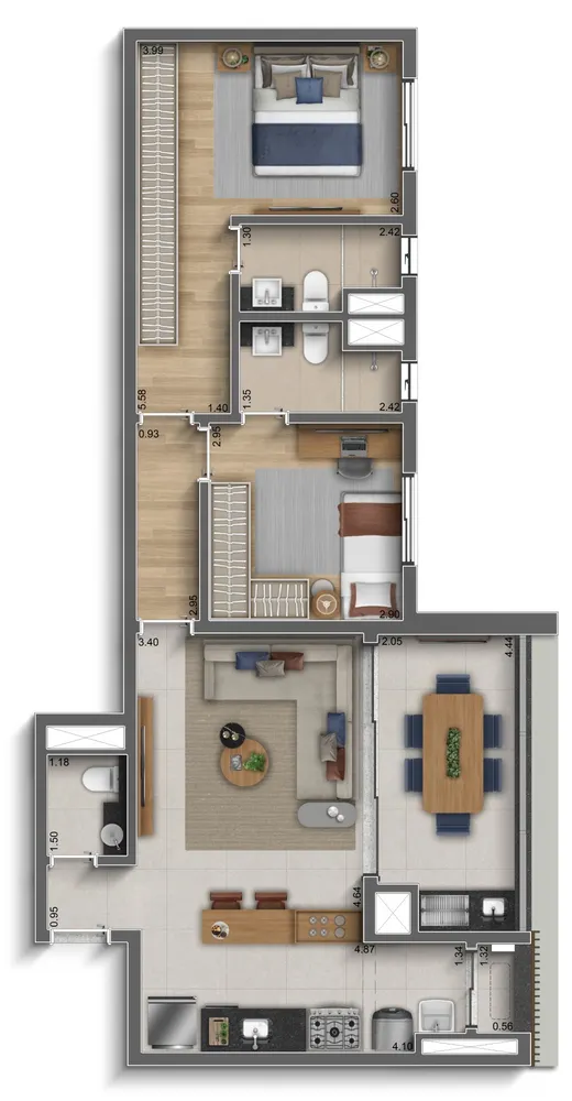 Apartamento, 3 quartos, 275 m² - Foto 14