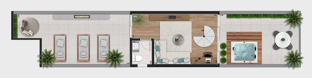 Cobertura, 2 quartos, 95 m² - Foto 16