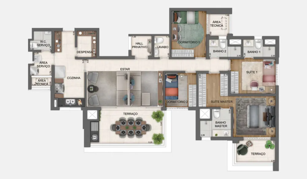 Apartamento, 4 quartos, 199 m² - Foto 23