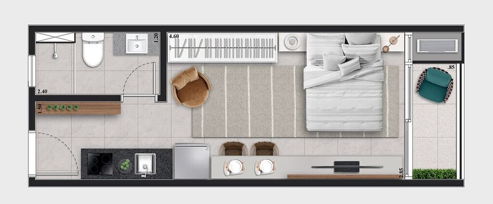 Apartamento, 2 quartos, 118 m² - Foto 22