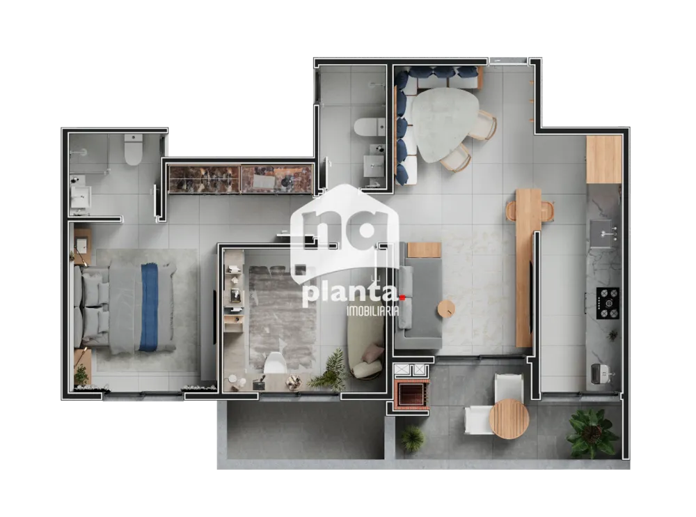 Apartamento, 2 quartos, 71 m² - Foto 8