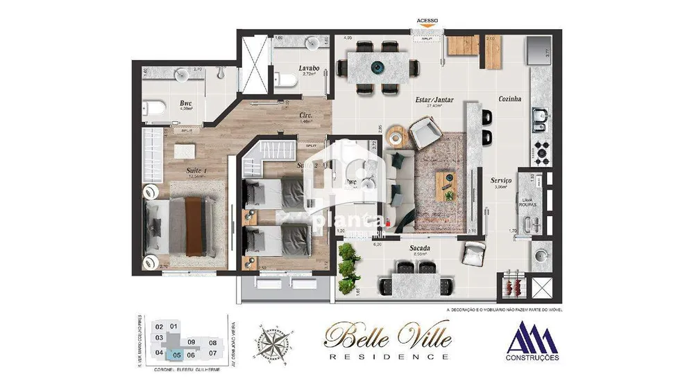Apartamento, 2 quartos, 112 m² - Foto 15
