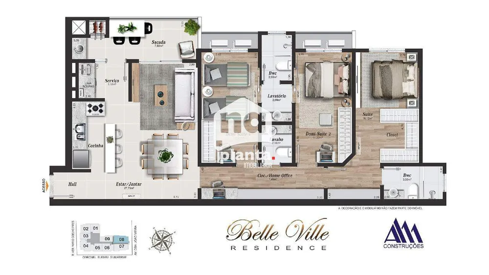 Apartamento, 2 quartos, 112 m² - Foto 9