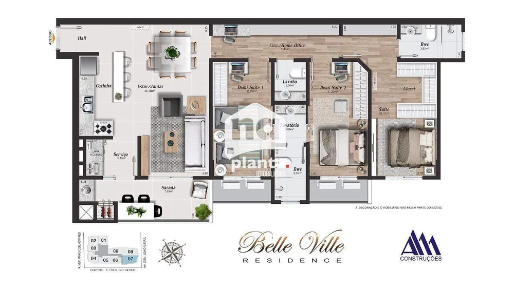 Apartamento, 2 quartos, 112 m² - Foto 10