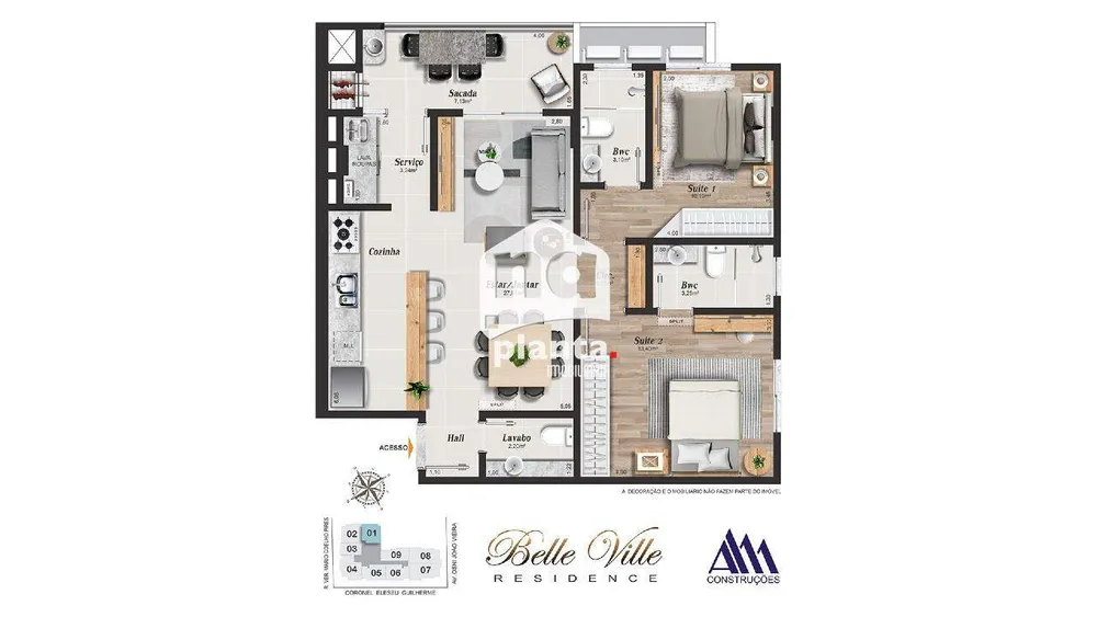 Apartamento, 2 quartos, 112 m² - Foto 11