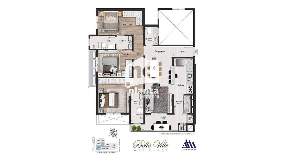 Apartamento, 2 quartos, 86 m² - Foto 14